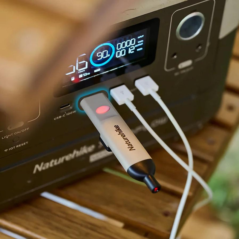 Wasserdichte USB-Seilleuchte für Outdoor-Camping
