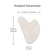 stainless steel gua sha facial tool, view 7 - MRSLM