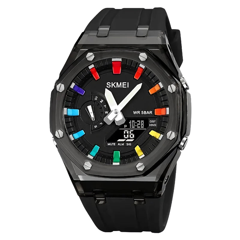 men's LED digital watch, view 8 - MRSLM
