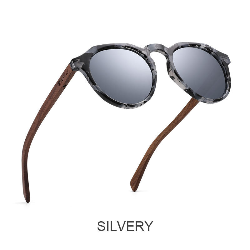 polarized round sunglasses, view 4 - MRSLM