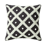 Tufted Moroccan-style pillow cover, view 5 - MRSLM