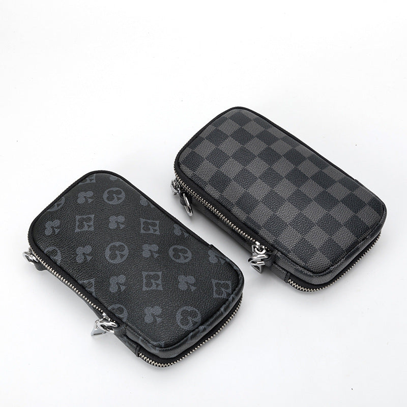Mini printed bucket bag, view 3 - MRSLM