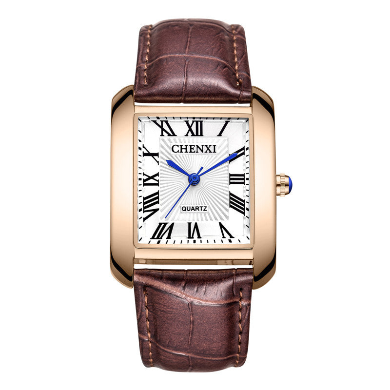 square couple quartz watch - MRSLM