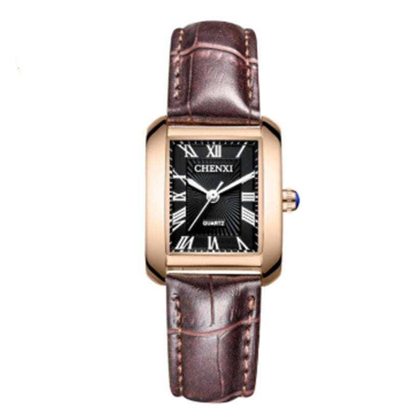 square couple quartz watch, view 2 - MRSLM