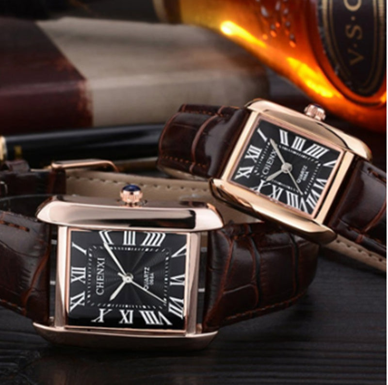 square couple quartz watch, view 4 - MRSLM
