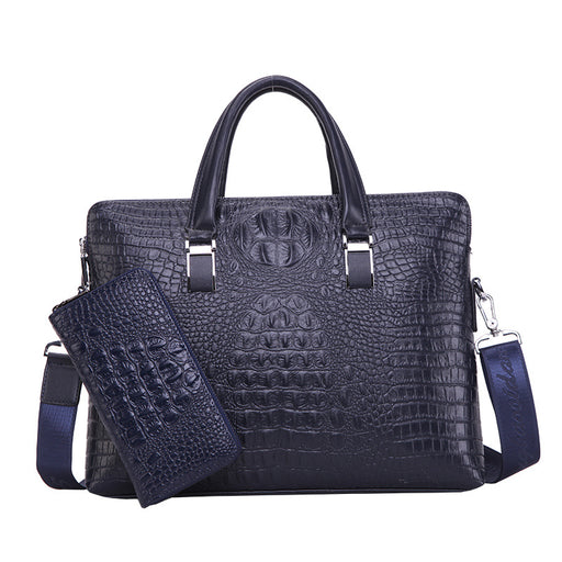men's pu leather messenger briefcase - MRSLM