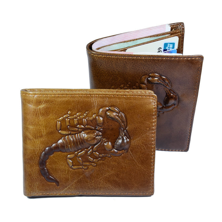 men's retro short wallet, view 5 - MRSLM