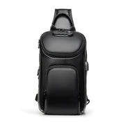 Men's chest bag with USB port, view 2 - MRSLM