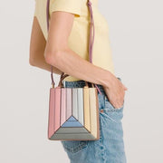 colorful square bucket bag - MRSLM