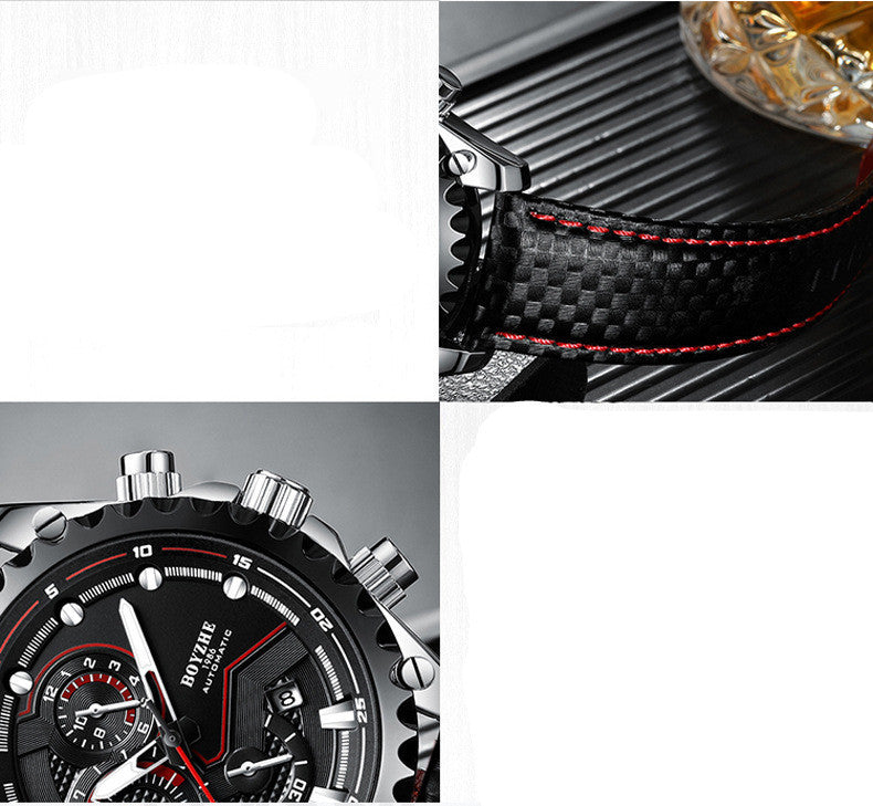 large calendar mechanical watch, view 4 - MRSLM