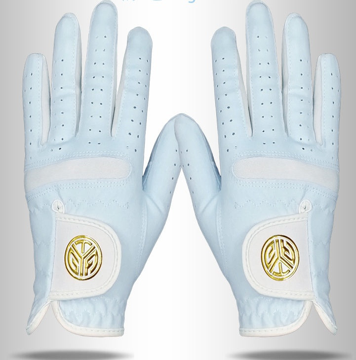 Ladies microfiber golf gloves, view 2 - MRSLM