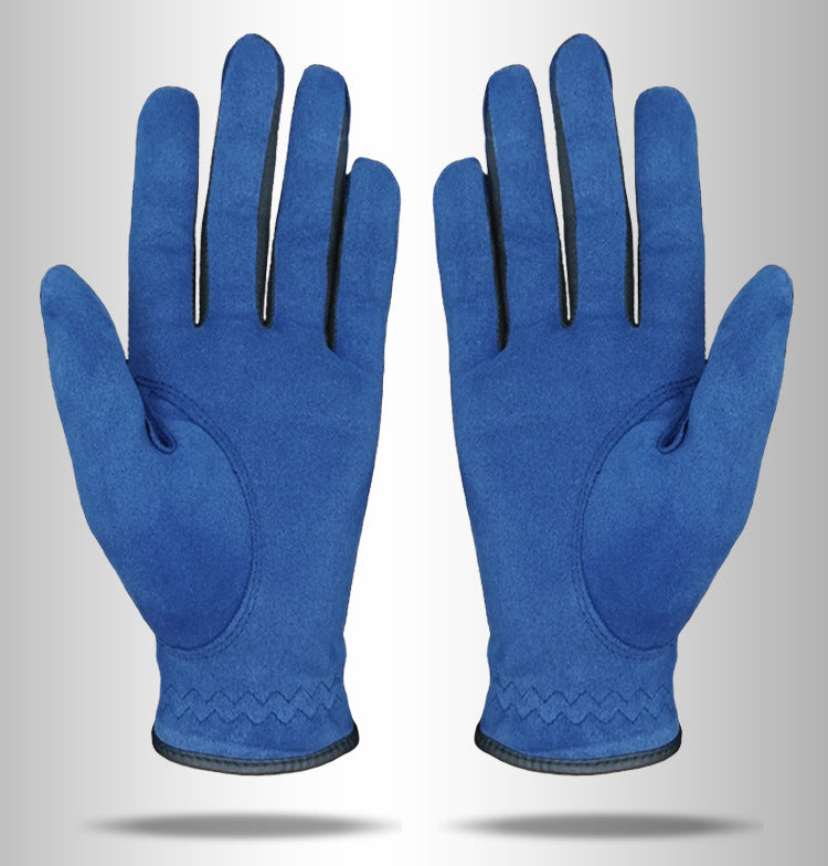 Ladies microfiber golf gloves, view 4 - MRSLM