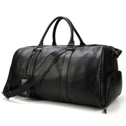 large leather business travel bag, view 9 - MRSLM