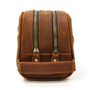 men's cowhide zipper handbag, view 4 - MRSLM
