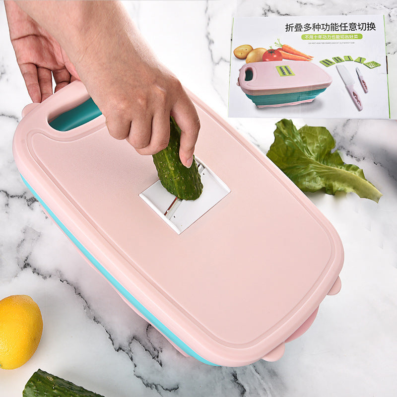 washing and draining basket with cutting board - MRSLM