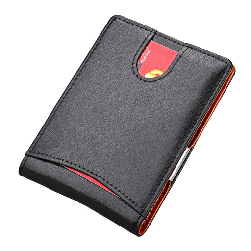 men's short cowhide wallet - MRSLM