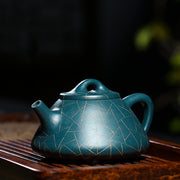 azure clay teapot - MRSLM