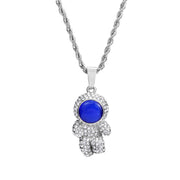 astronaut pendant necklace - MRSLM