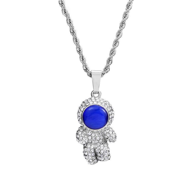 astronaut pendant necklace - MRSLM