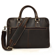 men's leather business handbag, view 2 - MRSLM