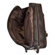 men's leather business handbag, view 3 - MRSLM