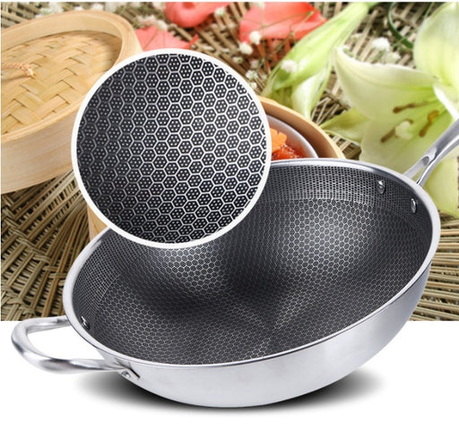 304 stainless steel wok - MRSLM