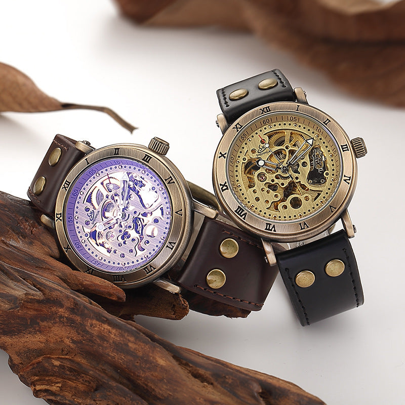 men's automatic mechanical watch, view 6 - MRSLM