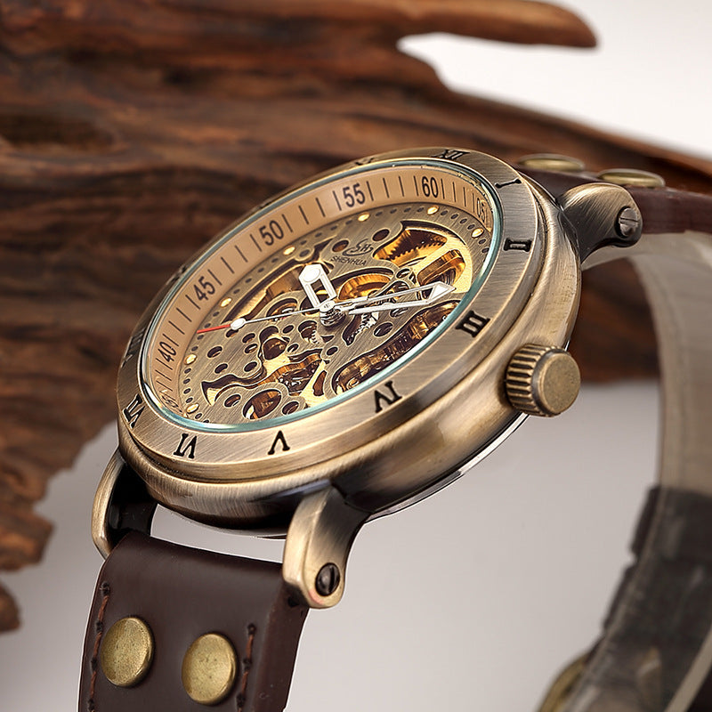 men's automatic mechanical watch, view 5 - MRSLM