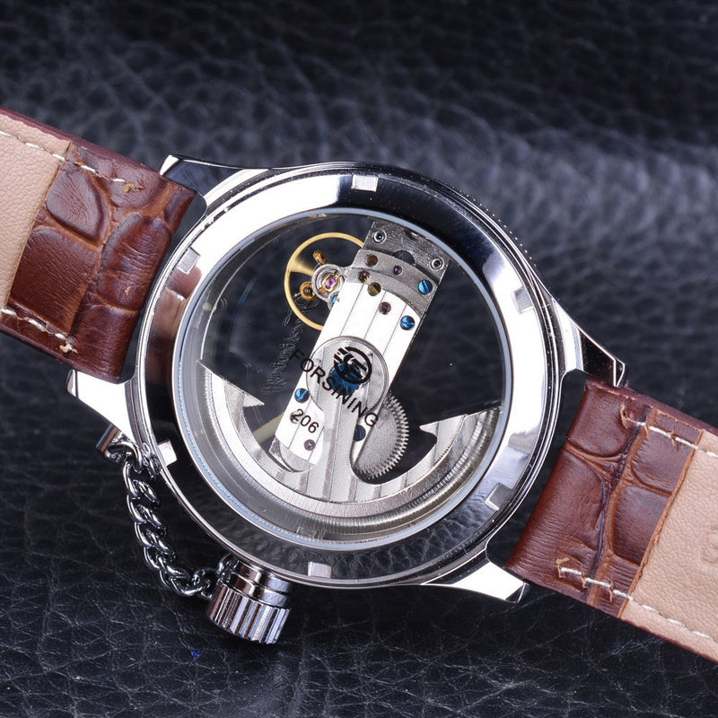 double-sided hollow automatic watch, view 5 - MRSLM