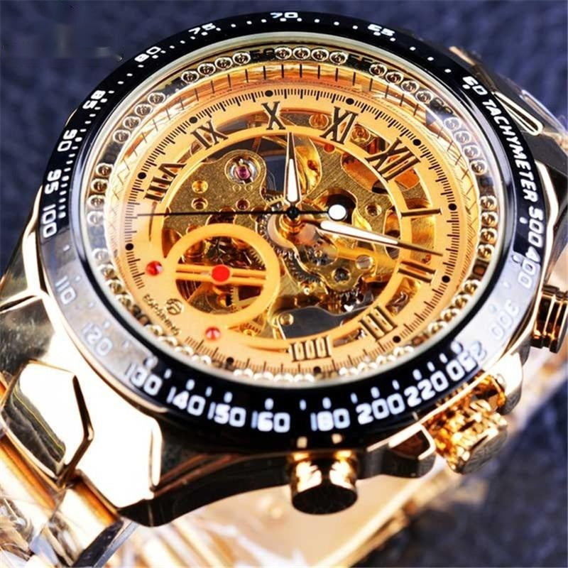 luminous mechanical watch, view 3 - MRSLM