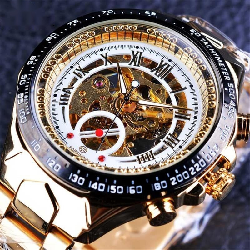luminous mechanical watch, view 4 - MRSLM