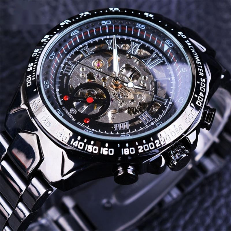 luminous mechanical watch, view 5 - MRSLM