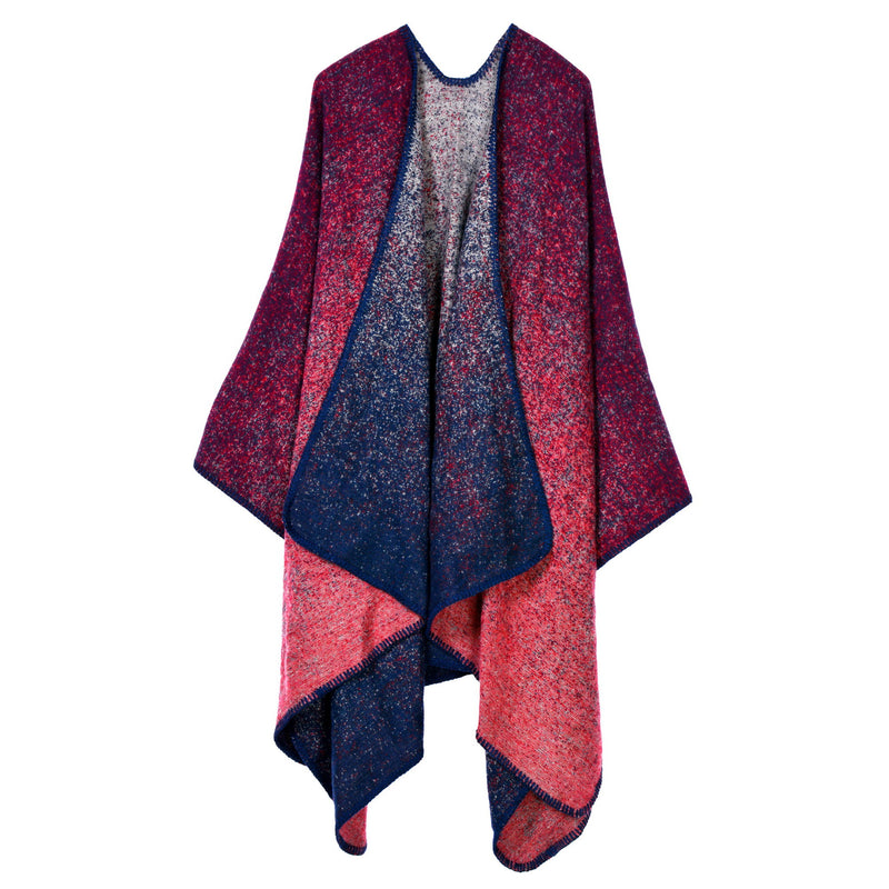 large plaid cashmere-look scarf, view 12 - MRSLM