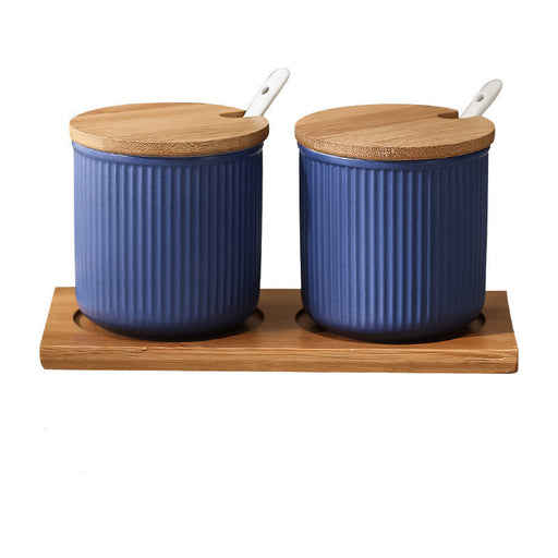 nordic ceramic seasoning pot, view 2 - MRSLM