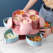 flower-shaped rotating candy box - MRSLM