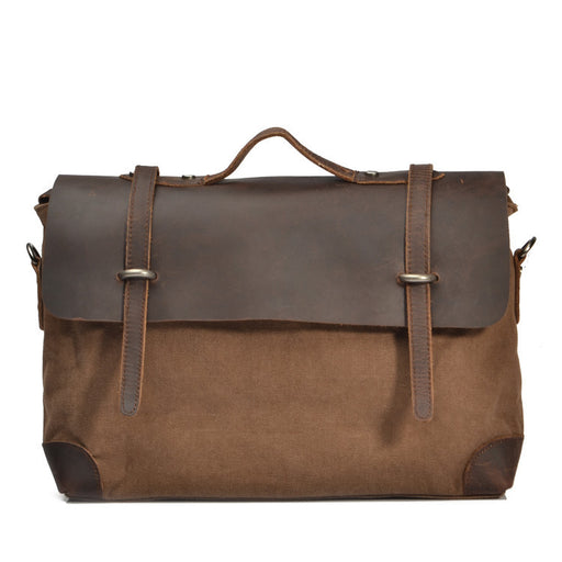 Men's canvas shoulder bag - MRSLM