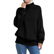 turtleneck knitted sweater women, view 7 - MRSLM
