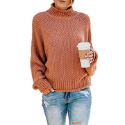 turtleneck knitted sweater women, view 13 - MRSLM