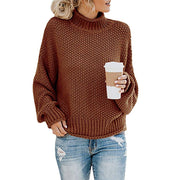 turtleneck knitted sweater women, view 16 - MRSLM