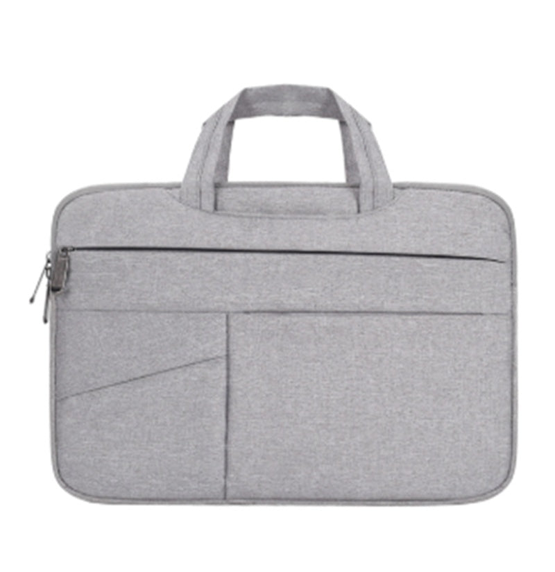 Pure Color Fashion Simple Portable Laptop Bag