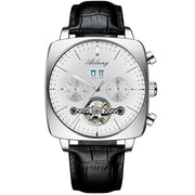 men's hollow square mechanical watch, view 5 - MRSLM