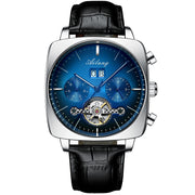 men's hollow square mechanical watch, view 2 - MRSLM