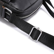 men's small cowhide shoulder bag, view 3 - MRSLM