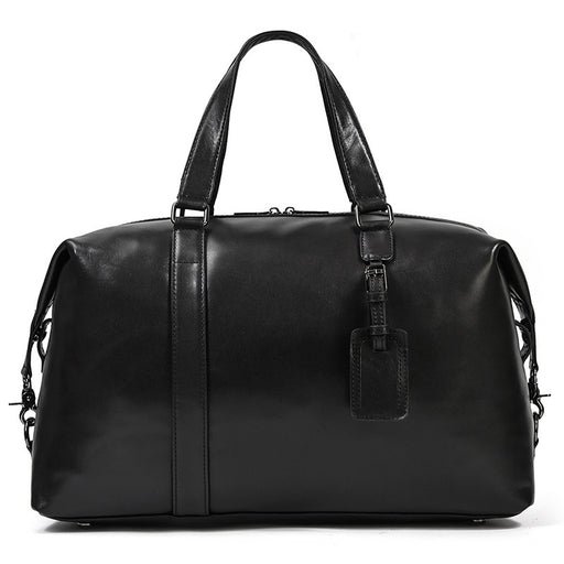 large leather gym messenger bag - MRSLM
