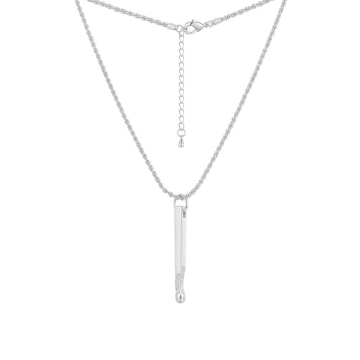 minimalist twist pendant necklace - MRSLM