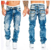men's straight street jeans, view 3 - MRSLM