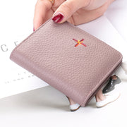 Mini leather coin purse, view 4 - MRSLM
