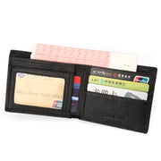 ultra-thin cowhide wallet, view 6 - MRSLM