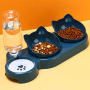 3-in-1 automatic cat feeder and water dispenser - MRSLM