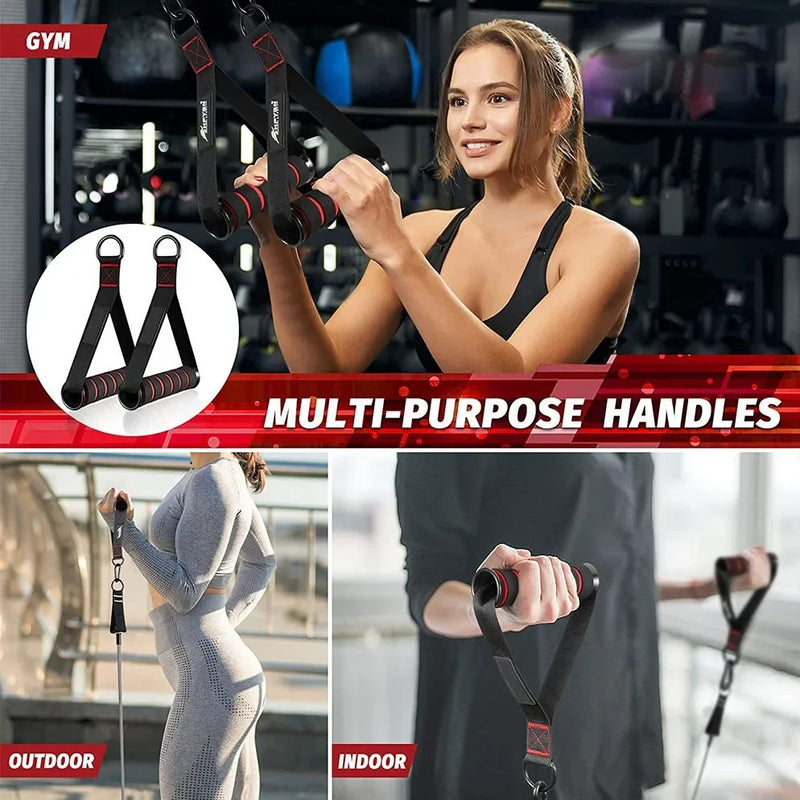 anti-slip foam handle resistance band grips, view 6 - MRSLM